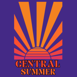 Central Summer - Womens Scoop NeckTee Design