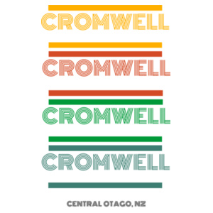Cromwell Retro - Womens Scoop Neck Tee Design