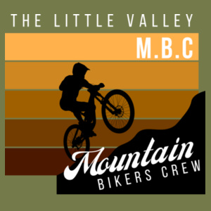 Mountain Bikers Crew - Mens Long Sleeve Tee Design