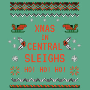 Central Sleigh - Kids Classic Tee Design