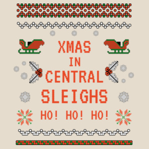 Central Sleigh - Tote Bag Design