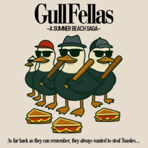 GULL FELLAS - TOTE BAG Design